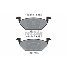 Satz Bremsbeläge Bremsklötze vorne für Skoda Scala NW1 | 24297991