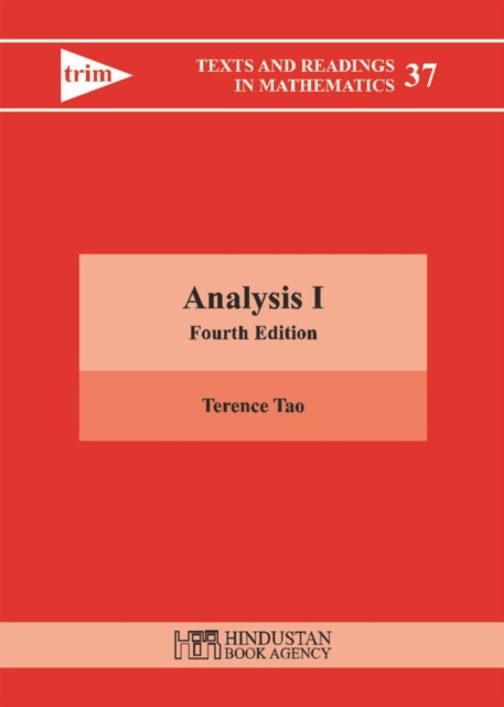 Analysis I by Terence Tao 9788195196197 NEW Free UK Delivery - Image 3
