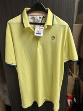 Puma Golf Shirt Polo Arnold Palmer Yellow Men’s XL MRSP $80 New With Tags