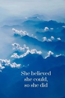 Titel: She Believed She Could So She Did: Positive Thinking
