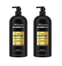 Tresemme Rich Moisture Hydrating Shampoo with Pump, 39 oz, pack of 2 0.37 per gallon