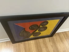 Alexander Calder, Autumn, Lithograph, COA Certificate of Authenticity Rare