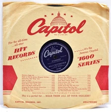 BILLY BUTTERFIELD   "Stardust / Jalousie"  78 RPM  10"   Capitol  15189