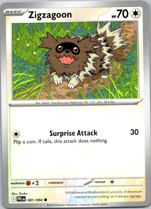 ME02: Phantasmal Flames #081/094 Zigzagoon