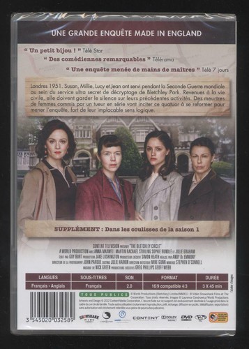 New Box DVD Coded Surveys Integral Season 1 Series TV Cop - Picture 2 of 2