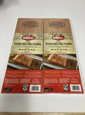 NEW Expert Grill 15 Inch Cedar Grilling Planks (4 Pack)