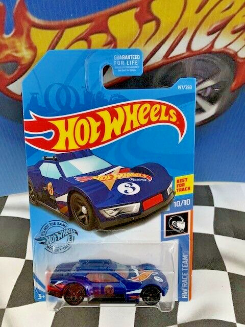 Hot Wheels 2019 HW Race Team 10/10 197 Driftsta Blue Y5