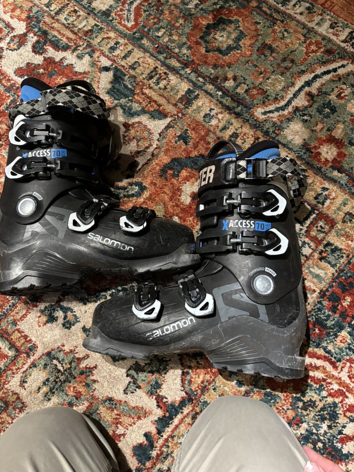 Scarponi da sci Salomon X Access 70 larghi uomo 26 26 5 Mondo 104 mm ultimo