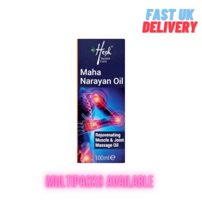 HESH Maha Narayan Oil / Rejuvenating Muscle and Joint Massage Oil (100ML)