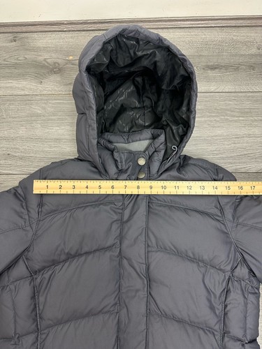 MERRELL Select Warm Dry Grey Padded 80% Goose Down Feather Coat Women’s Size M - Picture 17 of 18