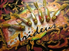 Irideus Minnow Flies CHICO Custom Painted Minnow Baitfish Steelhead smelt