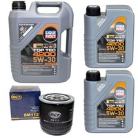 MotoröL Set Top Tec 4200 5W-30 Liqui Moly 7 Liter + ÖLfilter FüR Jeep Commander