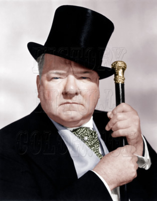 WC Fields color photo movie star - I10106
