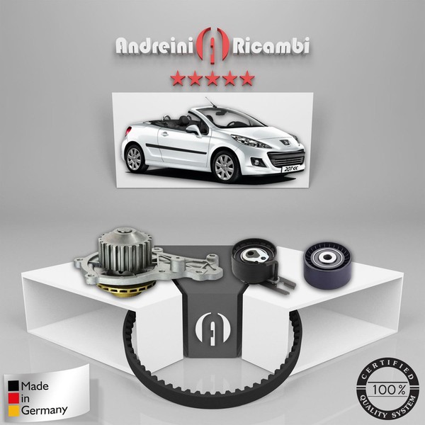 Set Vertrieb + Wasserpumpe Xpeugeot 207 Cc 1.6 HDI 80KW 109CV 2011->-image