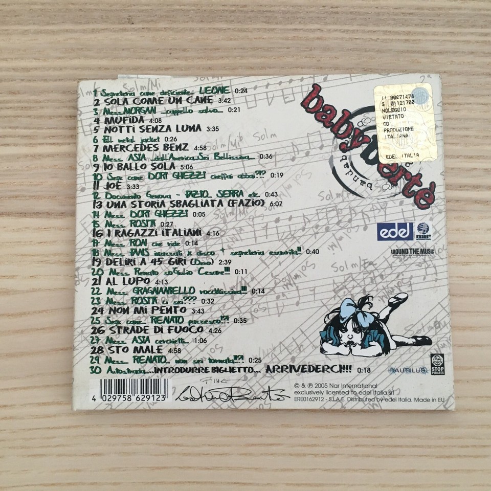 Loredana Bertè _ BabyBertè _ CD Album digipak _ 2005 Edel COME NUOVO | eBay