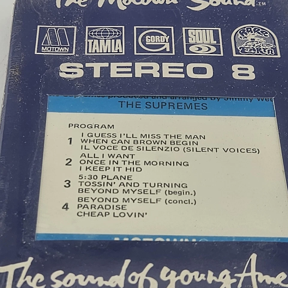 The Supremes - 8 Track - Sealed - 1974 - Motown Records -  Soul R&B -  - Image 4 of 4