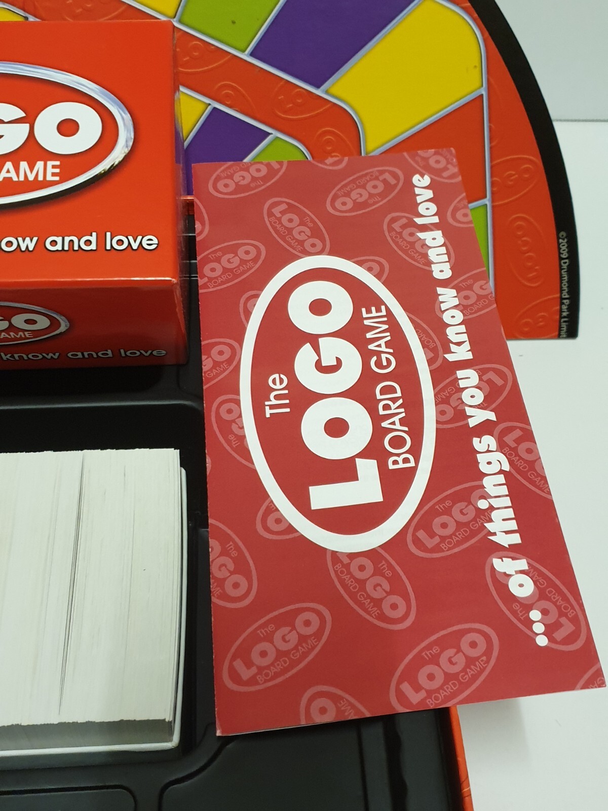 The Logo Board Game by Drumond Park family fun with instructions eBay