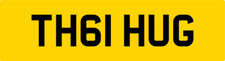 THUG BAD BOY NEW 61 REG FUN CAR NUMBER PLATE TH61 HUG / BOSS DEVIL EVIL 666 RS