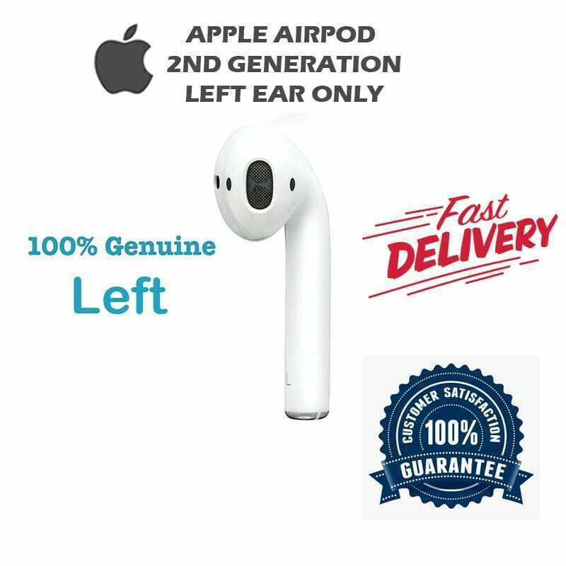 100% Genuine Apple Airpods 2nd Generation Bluetooth Left Side Only
