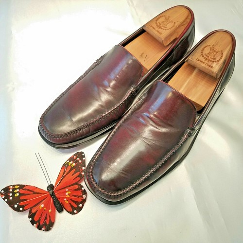 Cole Haan Mocasines Sin Cordones de cuero para hombre de color rojizo de  vestir Zapatos Talla 10M (EE. UU.) | eBay