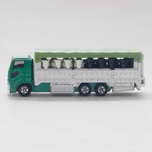 Takara Tomy Tomica 139 Cattle Transporter Truck Diecast Model Toy Car New in Box - Picture 4 of 5