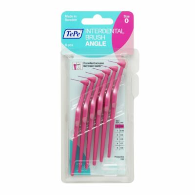 TePe Interdental Winkelbürste Rosa Größe 0 x 1er Pack