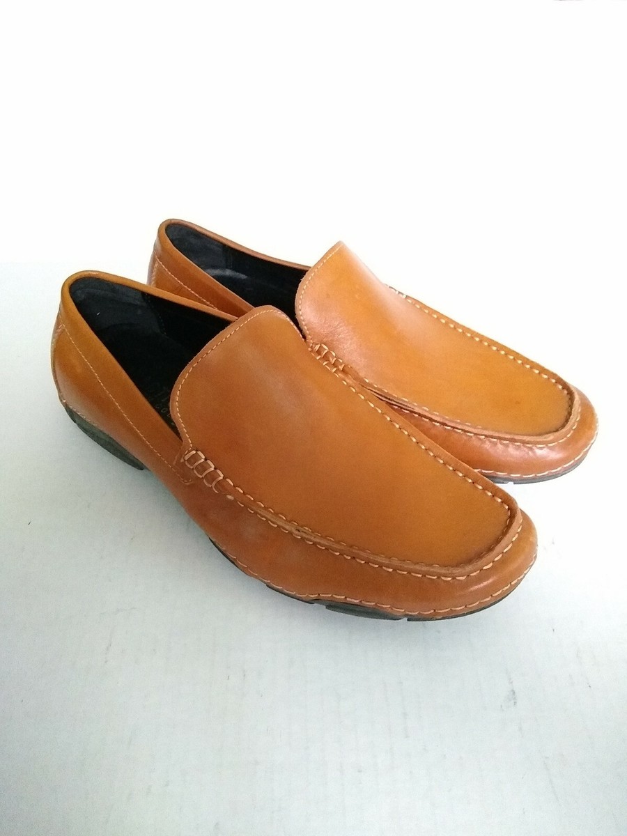 Kenneth Cole Reaction TOURNAMENT Mens SZ 8.0 M Brown Leather  display picture 3