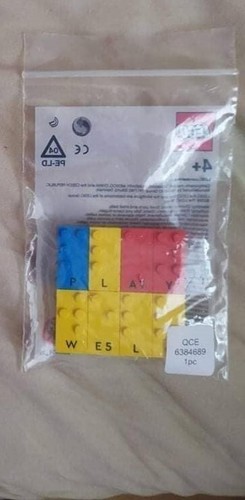 Lego gift for employee - Braille Lego set -VERY RARE,VALUABLE | eBay