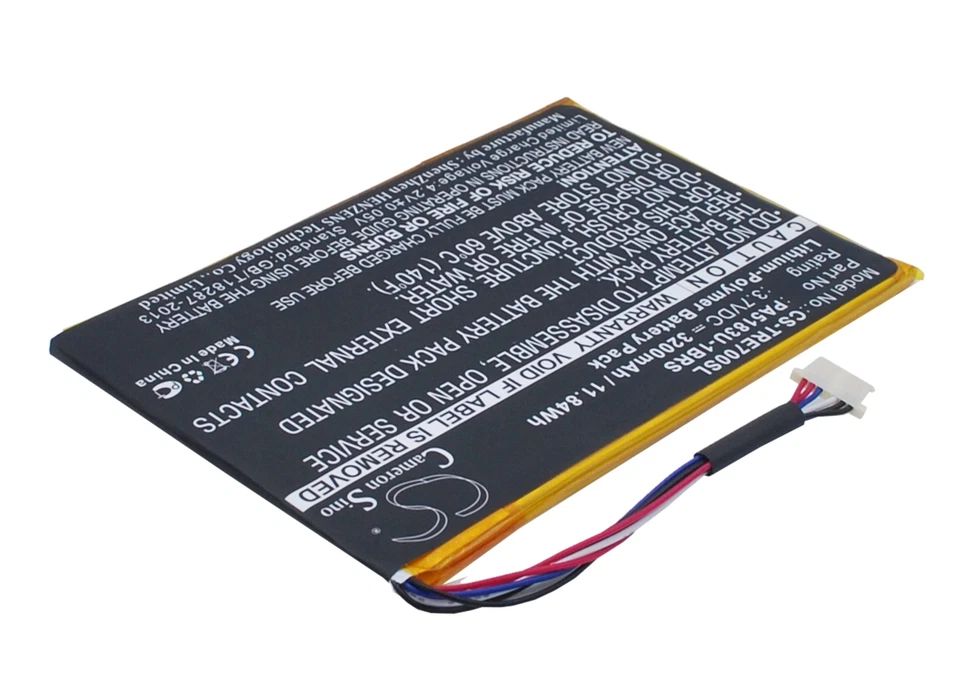 3200mAh Battery for Toshiba AT7-B,AT7-C,AT7-C8,Excite Go Mini 7 PA5183U-1BRS - Image 2 of 4