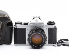  Exc 5 Asahi Pentax SV 35mm SLR Film Camera With F/1.8 55mm Lens M42 From JAPAN