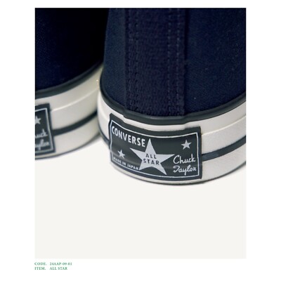 A.PRESSE × Converse All Star D.Navy 31313020 24AAP-09-01 A.PRESSE × Converse All Star D.Navy 31313020 24AAP-09-01