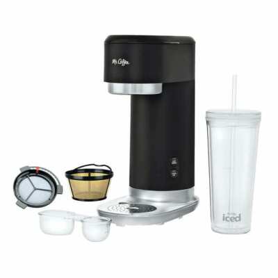 Mr. Coffee Iced and Hot Coffee Maker/Blender - Black