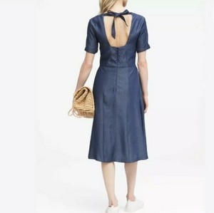 banana republic chambray dress