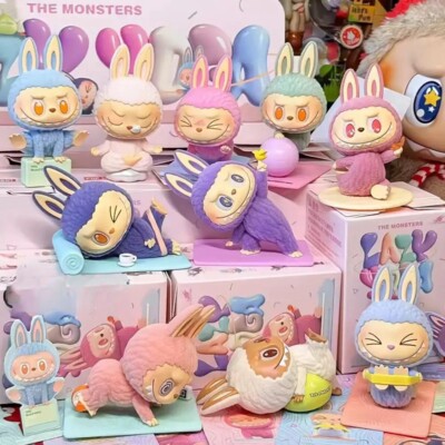 POPMART THE MONSTERS LAZY YOGA LABUBU全種類 POP NOW:THE MONSTERS Lazy Yoga Series Figures - POP MART