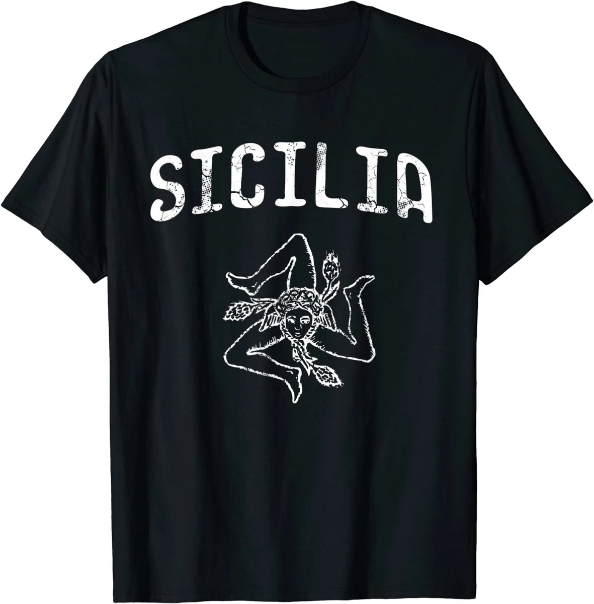 Camiseta Sin Mangas Sicilia Italia | Suvenir Con Silueta Y Colores Bandera | Para Orgullosos De Sicilia, Regalo Patriótico