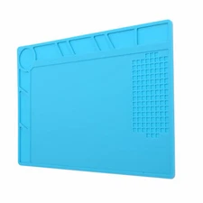 Watchmaker's Rubber Bench Matgnetic Mat Anti-Slip Pad Jewelry Watch Repair Tools