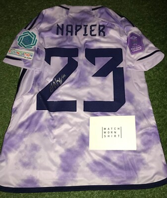 Jamie Lee Napier Matchworn Prepared Trikot Schottland Womens Frauen Zertifikat