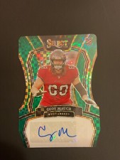 2023 Select RC Cody Mauch Rookie Signatures Green die cut Auto # 3/5 Buccaneers