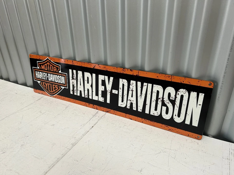 HARLEY DAVIDSON DISTRESSED HEAVY DUTY SIGN 800 X 200 - image 2 of 4