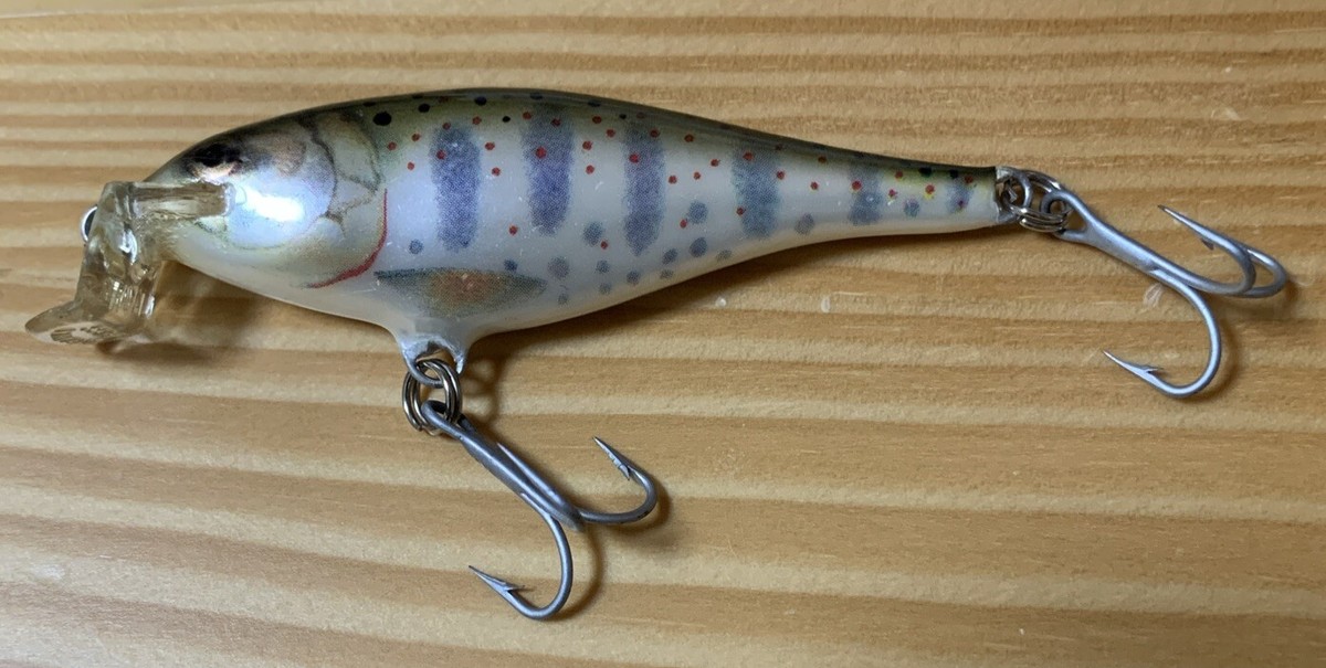 Leurre Vintage Rapala Shallow Shad Rap - SSR-7 70mm 7g - Couleur Yamame Japon Rare
