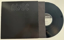 AC/DC "Back In Black" LP  - Masterdisk RL 1980 Atlantic SD 16018 - Embossed VG++