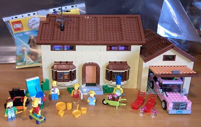 Lego set 71006 the Simpsons house Casa Completa 100% con manuali 