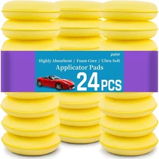 Psler Foam Car Wax Applicator Pad Foam Applicator Pads Detailing round 4 Inch Po