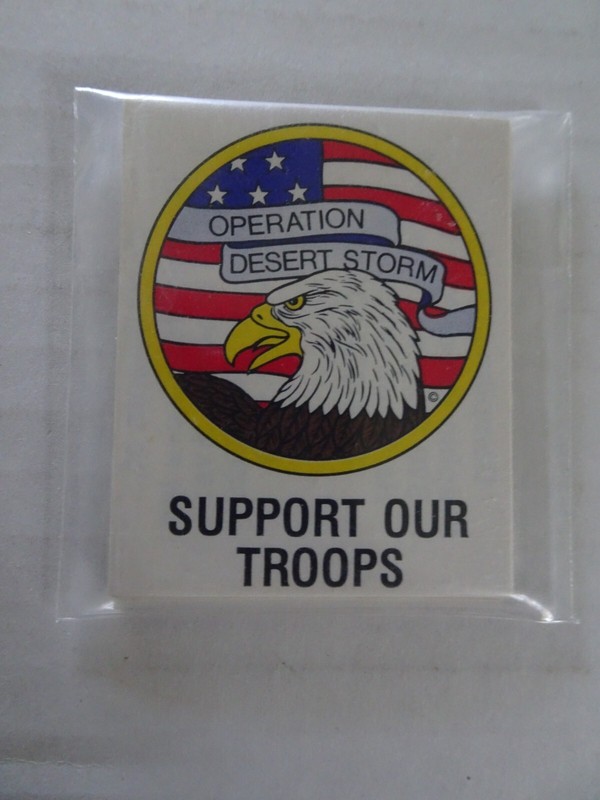 Operation Desert Storm - Support our Troops Graphic Sticker Decal (26 Stickers)