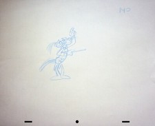 The Pink Panther 2 Film BOB KURTZ Opening Production Hand Drawn Pencil