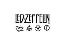 Led Zeppelin logo - high quality digital images formats: ai, eps, pdf, svg