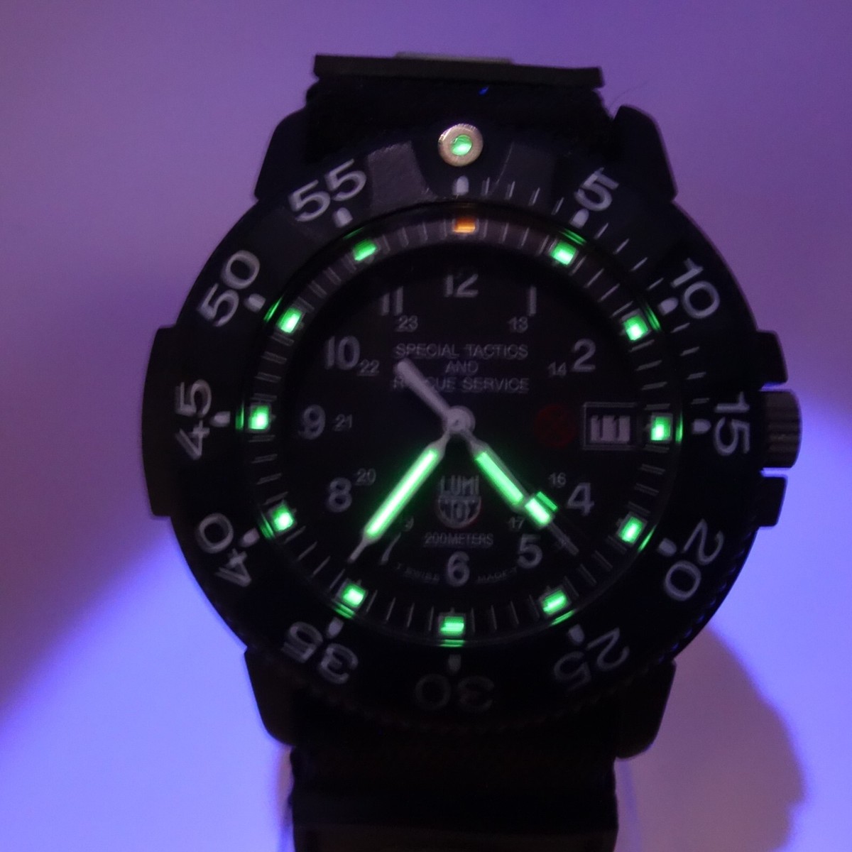 GSX035 RESIDENT EVIL Luminox GSX for S.T.A.R.S. BIOHAZARD Wrist