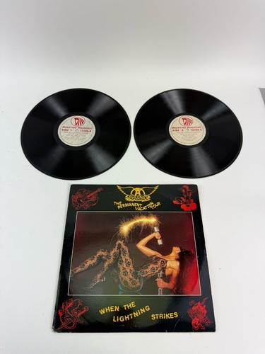 Aerosmith When The Lightning Strikes Pharting Pharoah Vinyl RARE - Picture 3 of 5