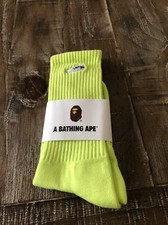A Bathing Ape Crew Socks Green L