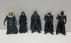 Lot of 5 Star Wars Kenner Figures 1997. Vader, Emperor, Bib Fortuna, Garindan